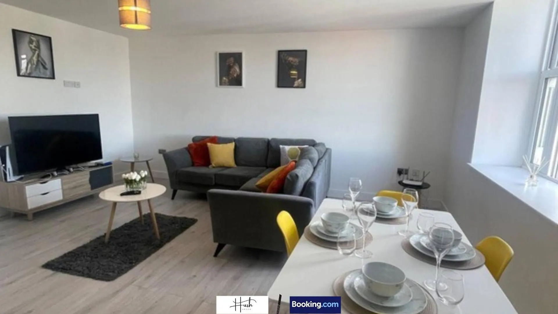 דירה קינגסטון אפון הול 2 Bedroom Flat By Hush Haven Homes Short Lets And Serviced Accommodation Centrally Located Ideal For Contractors
